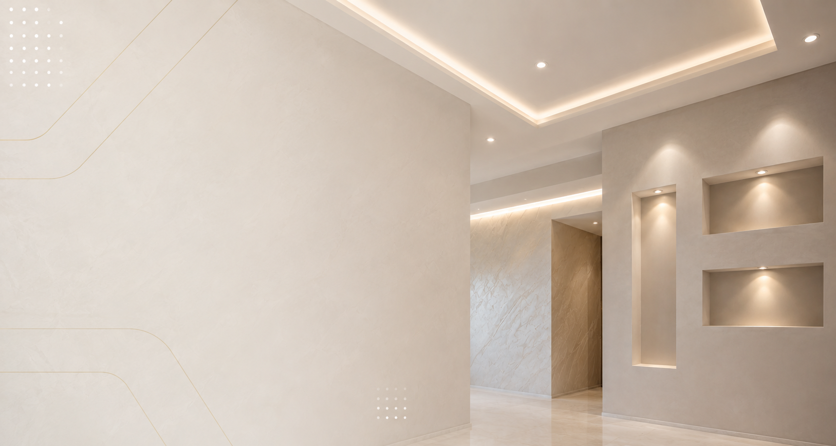 Projetos de gesso acartonado, drywall, forros e sancas